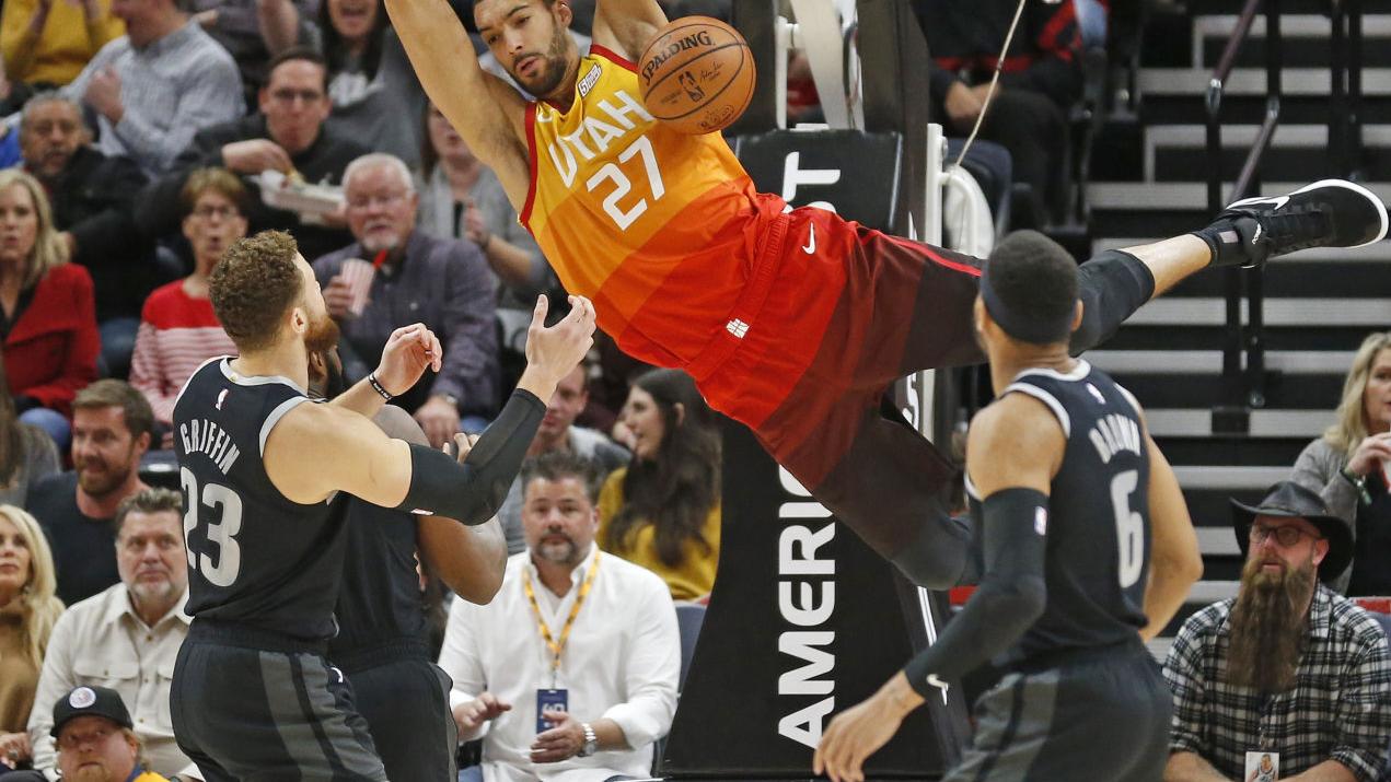 Gobert grabs 25 rebounds as Jazz beat Pistons